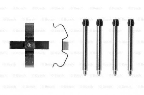 Комплектуючі, колодки дискового гальма Bosch 1987474277 (фото 1)