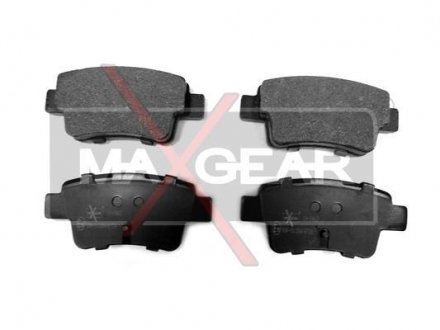 Тормозные колодки задние FIAT GRANDE PUNTO 05- Maxgear 19-0463