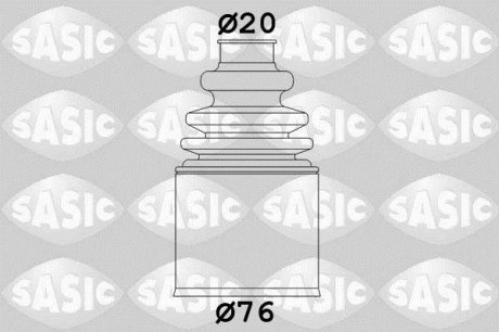Пильовик ШРУСа, (внутр.) 1.6-1.9D 96- (зі склянкою) Sasic 2873483