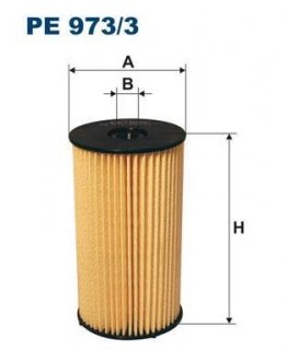 Фільтр паливний, 1.9-2.0SDI (тип UFI) [6 болтів] FILTRON PE 973/3