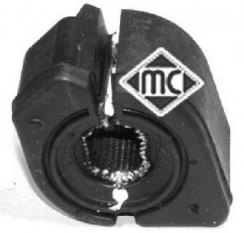 Втулка заднього стабілізатора (d=21mm) Peugeot 406 Metalcaucho 04054 (фото 1)