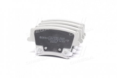 Колодки тормозные дисковые задние CHRYSLER 300 Ashika 51-09-902 (фото 1)