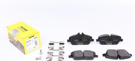 Комплект колодок тормозных дисковых тормозов (4шт) TEXTAR 2391503 (фото 1)