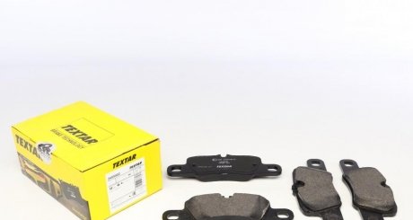 Комплект колодок тормозных дисковых тормозов (4шт) TEXTAR 2455402 (фото 1)