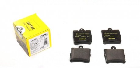 Комплект колодок тормозных дисковых тормозов (4шт) TEXTAR 2191901