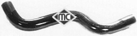 Патрубок радіатора Renault Megane 1.4, 1.6 (96-99) Metalcaucho 08445 (фото 1)