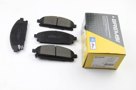 Колодки тормозные передние Nissan X-Trail 01-13/Pathfinder 9 BREMSI BP3068 (фото 1)