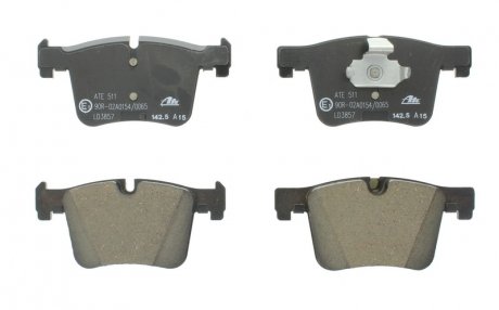 Комплект тормозных колодок, дисковый тормоз CERAMIC LD3857 / ATE 13.0470-3857.2 (фото 1)
