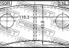 Колодки гальм задній диск TOYOTA LAND CRUISER PRADO 120 GRJ12#/KDJ12#/RZJ12#/TRJ12#/VZJ12# 2002-2009 FEBEST 0101-GRJ150R (фото 2)