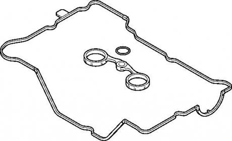 Комплект прокладок клапанної кришки FIAT 500/500L/500C (0.9); PANDA (0.9); PUNTO (0.9); ALFA ROMEO M Elring 005.660 (фото 1)
