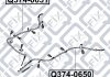 Трос стоянковий гальм r MITSUBISHI L200 2006-2015 Q-FIX Q374-0651 (фото 3)