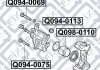 Направл передн суппорта (верхняя) MITSUBISHI LANCER X 2.0 Q-FIX Q094-0069 (фото 3)