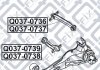 Важіль задній верхній поперечний l MITSUBISHI LANCER CJ 1995-2003 Q-FIX Q037-0736 (фото 3)
