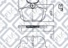 Колодки гальм задній диск MITSUBISHI CARISMA 1.8 GDI 99.03- VOLVO S40 V40 Q-FIX Q093-0949 (фото 3)
