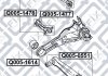 Сайлентблок задн рычага (круглый) MITSUBISHI LANCER CJ 1995-2003/CARISMA DA 1995-2003 Q-FIX Q005-1477 (фото 4)
