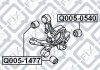 Сайлентблок задн рычага (круглый) MITSUBISHI LANCER CJ 1995-2003/CARISMA DA 1995-2003 Q-FIX Q005-1477 (фото 5)