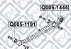 Сайлентблок задній продол важеля MITSUBISHI PAJERO/MONTERO SPORT CHALLENGER K94W/K99W 1996-2006 Q-FIX Q005-1444 (фото 3)