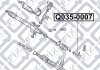 Наконечник рулевых тяг MITSUBISHI LANCER X 1800i-2000i 2007-2017/OUTLANDER XL/MITSUBISHI OUTLANDER 03-/GRANDIS/LANCER 10 1.5 Q-FIX Q035-0007 (фото 3)