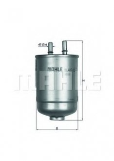 Фильтр топливный MAHLE KL485/15D (фото 1)