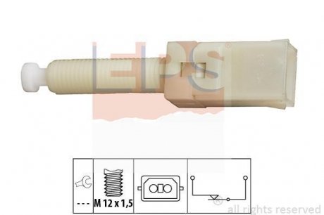 Выключатель стоп-сигнала EPS 1810087 (фото 1)