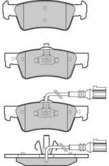 Колодки гальмівні задні FBP-1553 Fremax FBP1553 (фото 1)