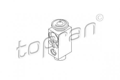 Розширювальний клапан. кондиціонер Topran 110730 (фото 1)