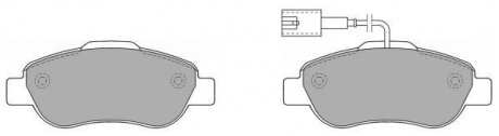 Колодки тормозные передние FBP-1355-01 Fremax FBP135501 (фото 1)