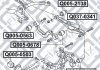 Сайлентблок задньої тяги SKODA OCTAVIA II 2004-2013 Q-FIX Q005-2138 (фото 3)