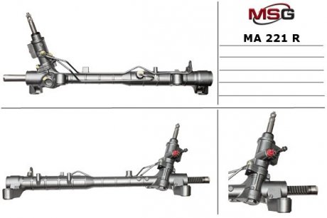 Рульова рейка з ГУР відновлена MAZDA CX-7 07- MSG MA221R