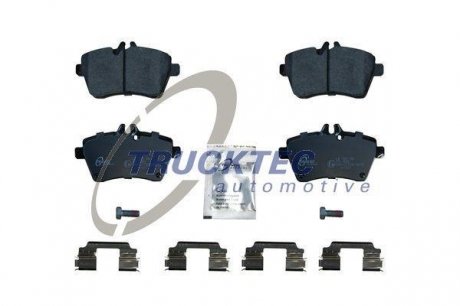 Колодки тормозные дисковые передние, комплект TRUCKTEC AUTOMOTIVE 02.35.148 (фото 1)