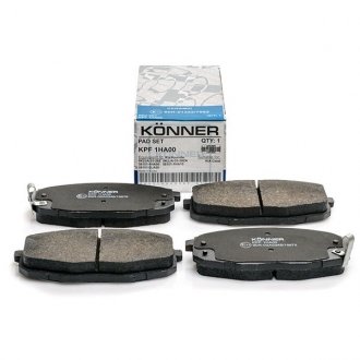 Тормозные колодки передние (17 мм) KIA CEE\'D,Hyundai Konner KӦNNER KPF-1HA00