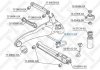 Втулка стабилизатора заднего Mitsubishi Lancer X 08- Stellox 79-00213-SX (фото 1)
