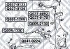 Сайлентблок передн прямого рычага TOYOTA LEXUS LS460/460L USF40 2006-2012 Q-FIX Q005-1209 (фото 3)