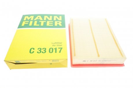 Фильтр воздушный MANN C33017 (фото 1)