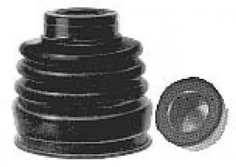Пильовик шрусу (з підшипником) Doblo 1.2i/1.9D 01- Metalcaucho 01120 (фото 1)