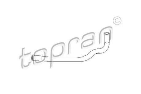 Шланг радиатора (система охлаждения) Topran 103001