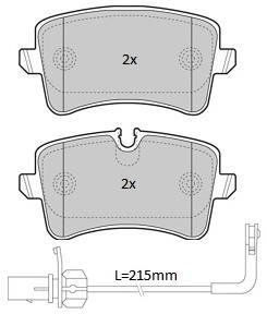 Колодки тормозные задние FBP-1940 Fremax FBP1940 (фото 1)