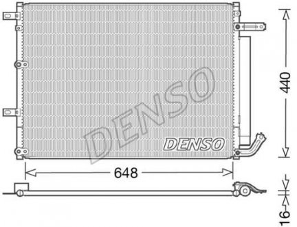 Радиатор кондиционера Denso DCN06018 (фото 1)