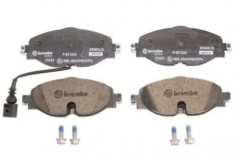 Тормозные колодки дисковые BM Brembo P85126X (фото 1)
