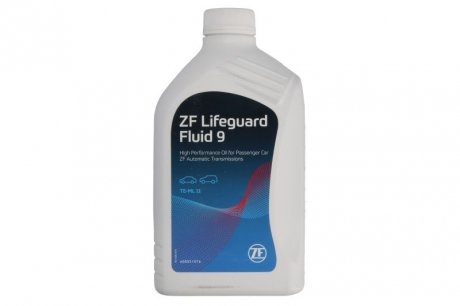 Олія в АКПП, Lifeguard Fluid 9 1L ZF parts AA01 500 001 (фото 1)