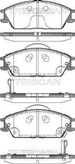 Тормозные колодки для дисковых тормозов TRISCAN 8110 43023 (фото 1)