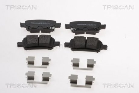 Тормозные колодки для дисковых тормозов TRISCAN 8110 24893