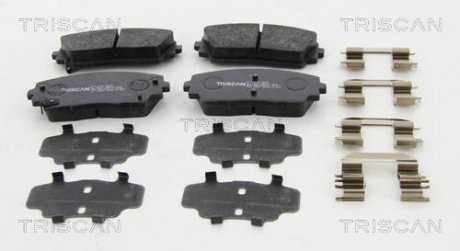 Тормозные колодки для дисковых тормозов TRISCAN 8110 18029 (фото 1)