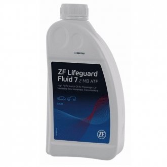 Олія ZF Lifeguard Fluid 7.2 MB ATF для 7-ступінчастих АКПП ZF ZF parts 5961.307.352