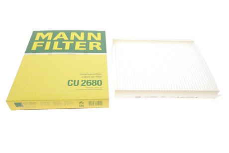Фильтр салона -FILTER MANN CU2680