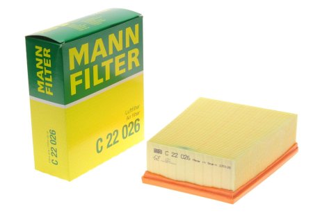 Фільтр повітря -FILTER MANN C22026