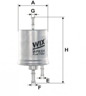Фільтр палива WIX WIX FILTERS WIXFILTRON WF8325