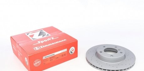 Тормозные диски 34116864060 Otto Zimmermann GmbH 150126952 (фото 1)