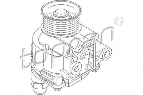 Вакуумный насос механический HP304 136 Topran 304 136 (фото 1)