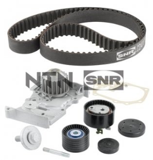 Комплект ГРМ, пас+ролик+помпа SNR NTN SNR KDP455.570